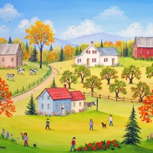 By the Apple Orchard