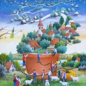 Jasette autour du pot