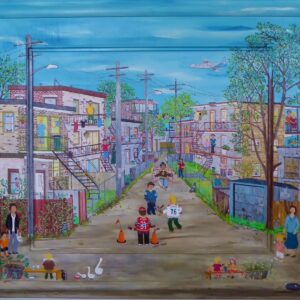 Ruelle verte dans Hochelaga Montréal
