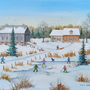 Snow at the Farm